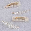 4pcs Hair Clip Beaded Hairclip Barrette Beaded Hair Accessory Hairc â„–[