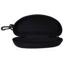 5X(Black Glasses Eyeglasses Safety Zippered Hard Case Holder R2F3)