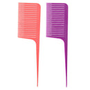 2pcs Section Weaving Highlight Foiling Hair Combs for Salon Styling Dyeing