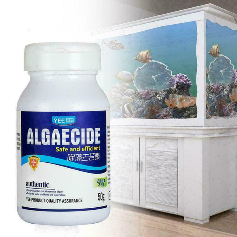 50g/Bottle Fish Tank Deodorant Aqua Life Algae Purifier Aquarium Algae Syru P2Y1