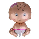 Aluminum Foil Baby Girl Balloon For Baby Shower Baptism Birthday S5K1