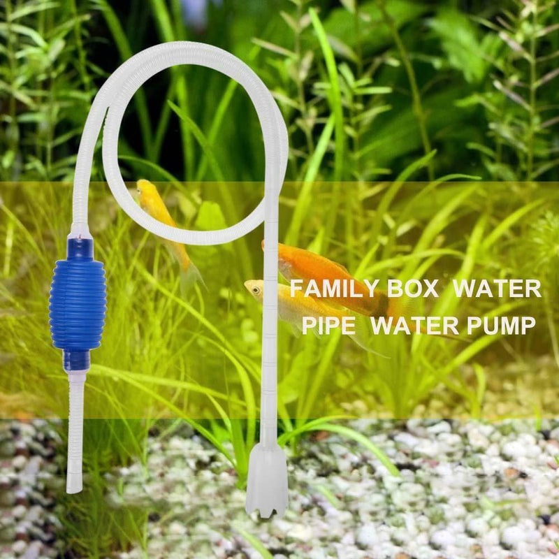 Aquarium Fish Tank Vacuum Siphon Gravel Suction Filter Cleaner Water Change A