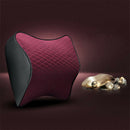 Space Memory Foam Car Lumbar Support Auto Neck Pillow Headrest Head Restrai