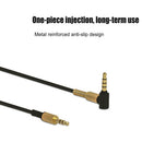 3.5mm Male Audio AUX Cable Built-in  Remote Control Wire for