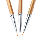 3 Pcs Nail Art Design DIY Drawing Painting Striping UV Gel Pen Brush Tool