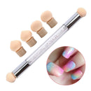 Nail Art Glitter Powder Sponge Brush Rhinestone Gradient Painting Pen Manic A7N9