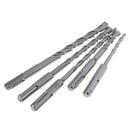 5x Electric Hammer Drill Round Handle 2 Pit 2 Slot Impact Drill Cement Drill