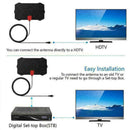 Antenna Digital HD Skywire-4K 200 Mile Range Antena-Digital Indoor HD 1080P Favo