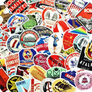 Travel Stickers Gift Retro Old Luggage Suitcase Fashioned Style H8K8.