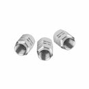 4 Sets Aluminium Car Wheel Tyre Valve Stems Air Dust Cover Screw Cap Accessories