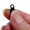 10Pcs Fishing Sinker Slide Clip Snap Connector Swivels For Finder Braided Line