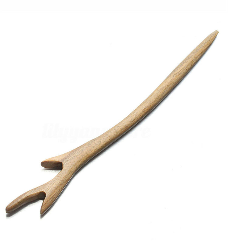 1 PC Wooden Hair Pin Stick Chopstick Wood Handmade Carved Hair Jewelry Random