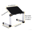 Adjustable Book Stand Height and Angle Adjustable Ergonomic Book Holder Alu
