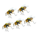 5x Bee Summer Insect Statue Tree Lawn Ornament Animal Sculpture Decor Gift