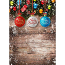 Christmas Background Cloth Photo Studio Backdrops New Year Party Santa Gifts Fam