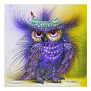 5D DIY Full Drill Diamond Painting Purple Bird Cross Stitch Embroidery Kits