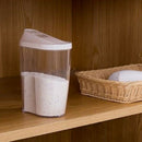 Household with Lid Laundry Detergent Box Creative Transparent Container Sto