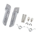 1 Pair Front Footpegs Rest Pegs Mini Pedals Fit for Suzuki GSXR600 GSXR750 01-08