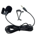 Metal 3.5mm Lapel Clip On/Neck Hanging Condenser Microphone High Sensitivity