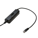 RJ9 Headset With Microphone Adjustable Headband Telephone For Call Center