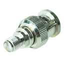 Metal BNC Male to SMA Female Plug Coaxial Connector Converter Adapter