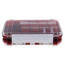 Double Sided Tackle Organizer Fly Box Flies Lure Tackle Box Slit Foam Box