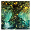 Full Drill Light tree Diamond Painting Embroidery Rhinestone By Number Kit
