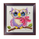 5D Diamond Owl Embroidery Painting Rhinestone Cross Stitch Craft 30*30cm