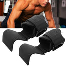2pcs Adjustable Strength Training Power Pull Back Hook Grip Fitness Strap Sports
