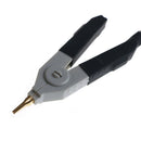2x LCR Meter Low Resistance Clip Leads Banana Plug For Terminal Kelvin Test M&