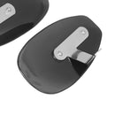 1 Pair Motorcycle Plastic Hand Guard Cold Wind Deflector Shield Black