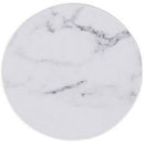 6 Pcs Coasters Marble Pu Leather Round Heat Insulation Table Placemat Drink Q7E1