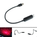 USB Car Atmosphere Lamp Interior Ambient Star Light LED Projector Starry Lamp
