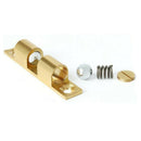 4 Pcs Furniture Cabinet Door Brass Double Ball Roller Catch Latch D5O5