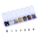 12x6mm 140pcs Fashion Jewelry Findings Lobster Clasp Hooks for Necklace