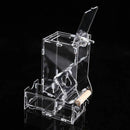 Automatic Bird Feeder Pet Bird Cage Feeder Food Container Feeding Parrot Au W7K5