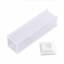 4pcs 3.5ml Optical Quartz Cuvettes 10mm Cuvette Cell E9G5 F9T1 Spectrophoto L2Z1