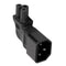 3Pin IEC 320 PDU UPS C14 To C5 Power Plug Adapter Converter Socket NEW