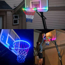 Hoop Light LED Lit Basketball Rim Attachment Helps You Shoot Hoops At Night