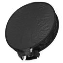 40cm Universal Portable Round Disc Softbox Diffuser Photography Flash for DSLR .
