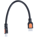 30cm/ 12" Black Extension Card HDMI Male to HDMI Male m / m Connector Cable