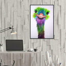 5D DIY Full Drill Diamond Painting Ostrich Cross Stitch Embroidery Mosaic