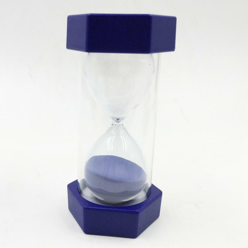 2 Pieces Plastic Sand Timer One & Two Minutes Hourglass Kitchen Tool