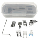 8pcs Multi-function Domestic Sewing Machine Presser Foot Feet Set with Case