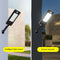 Solar Light PIR Motion Sensor IP65 Outdoor Yard Wall Dimmable Lamp (60LED)