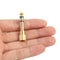 4X 6.35mm Plug to 3.5mm M/F Audio Adapter Converter Connector for Headphone
