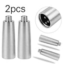 2pcs/set Male To Female Microphone Home Plug 3P XLR To RCA Jack Adapter Durable