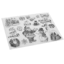 Christmas Transparent Stamp Clear Seal for DIY Scrapbooking Card Decorative