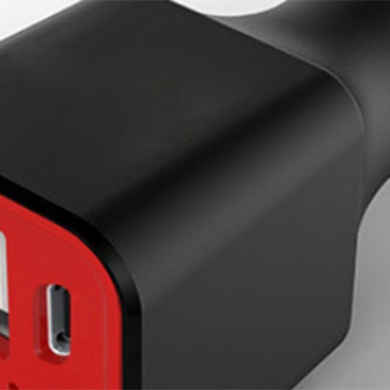 Negative Ion Ionizer Air Purifier 3 Usb Port Car Charger Portable Vehicle A6V1