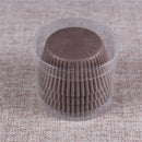 100pcs coffee color cupcake paper cups paper cupcake form cupcake lineOZ